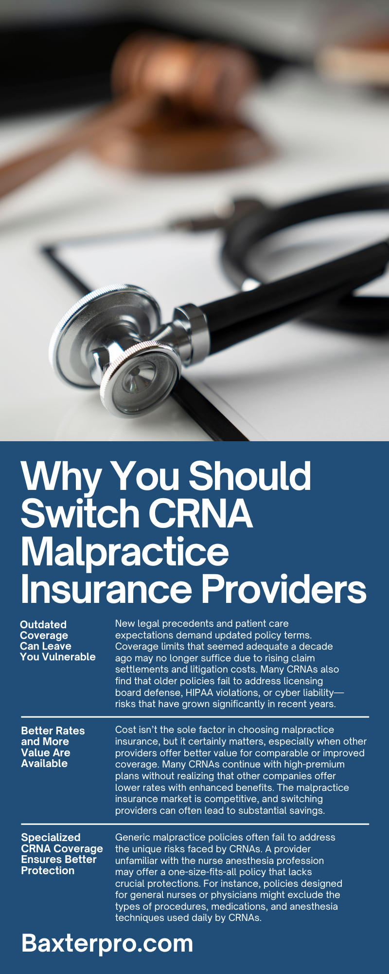 Why You Should Switch CRNA Malpractice Insurance Providers